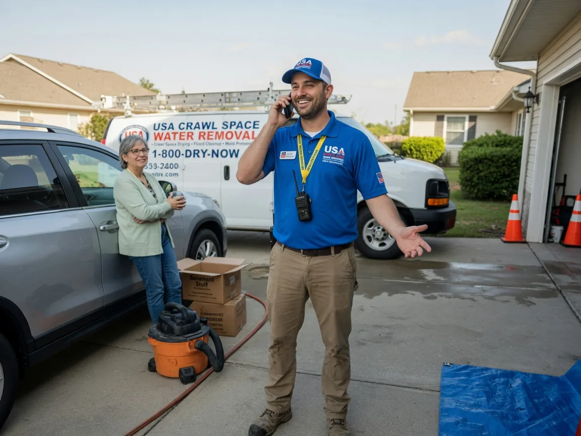 Crawl Space Water Removal Hawley, PA FAQs